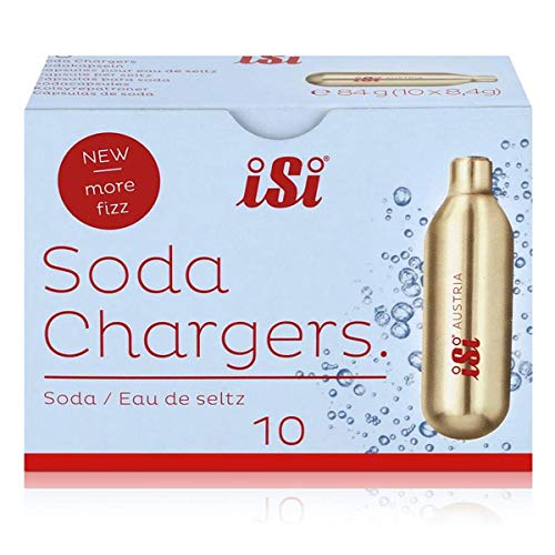 iSi CO2 Soda Siphon Charger, 10 Pack