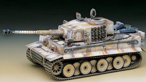 Academy Hobby Model Kits Scale Model : Armor Tanks & Artillery Kits (1/35 Tiger-1 Exterior Ver)