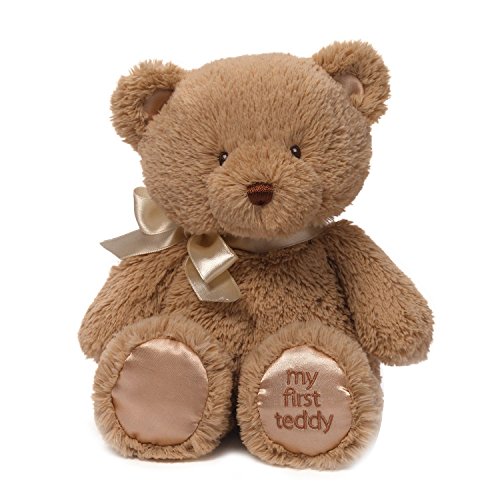 Baby GUND My 1st Teddy Bear Stuffed Animal Plush, Tan 10'