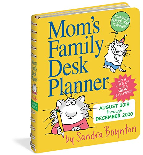 Mom's Family Desk Planner Calendar 2020