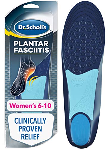 Dr. Scholl’s Plantar Fasciitis Pain Relief Orthotics /Clinically Proven Relief and Prevention of Plantar Fasciitis Pain for Women's 6-10,