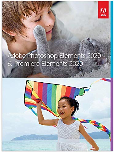 [OLD VERSION] Adobe Photoshop Elements 2020 & Premiere Elements 2020 [PC/Mac Disc]