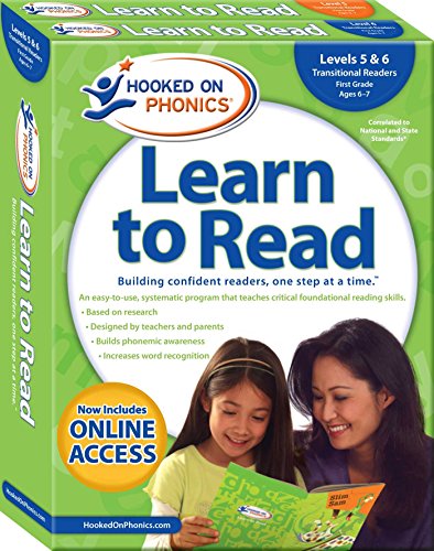 Hooked on Phonics Learn to Read - Levels 5&6 Complete: Transitional Readers (First Grade | Ages 6-7) (3) (Learn to Read Complete Sets)