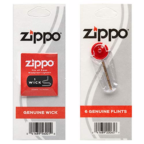 Zippo 3w3f Flint/Wick Co-Pack