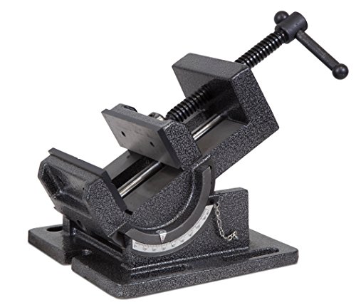 WEN 434TV 4.25-Inch Industrial Strength Benchtop and Drill Press Tilting Angle Vise