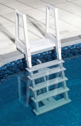 Blue Wave NE1175 Heavy Duty In-Pool Ladder - White