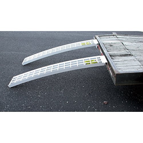 Five Star Aluminum Ramp (2) Set For Trailers - 60in.L x 12in.W, 5,000 lb. Capacity Per Pair
