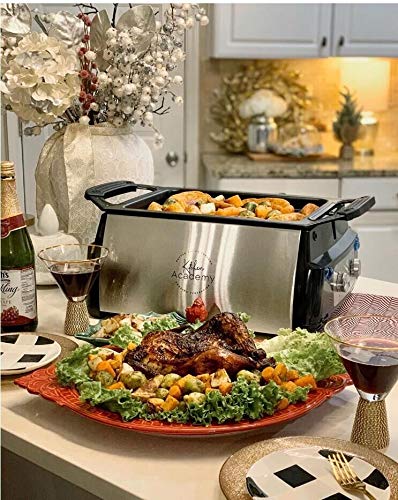 Electric Indoor Grill with Removable Non-Stick Plate, Infrared Heating Smokeless Technology BBQ Grill