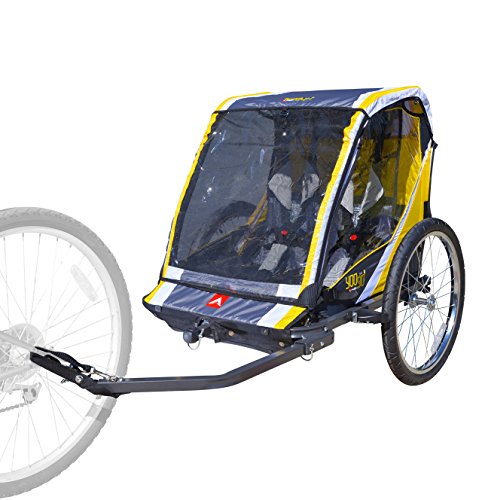 Allen Sports 2-Child Bicycle Trailer & Stroller, Model S2-Y
