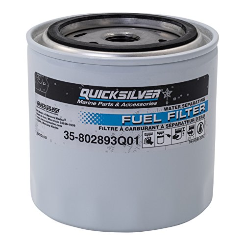 QuickSilver 802893Q01 Fuel/Water Separating Filter Quicksilver/Mercury, Unspecified, Unspecified