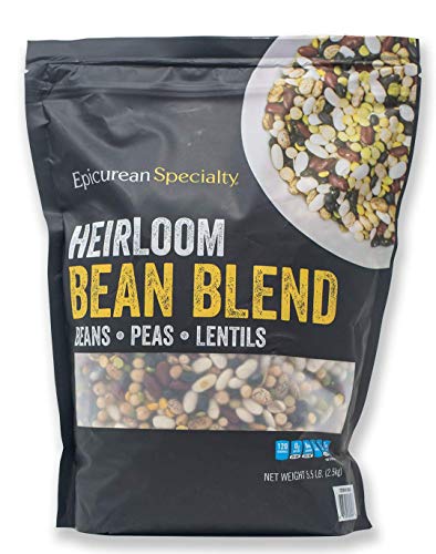 Epicurean Specialty- Heirloom Bean Blend- 5.5lb- Beans, Peas & Lentils