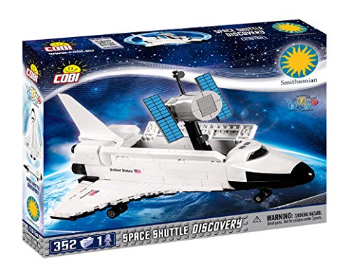 COBI Smithsonian/Space Shuttle Discovery Model Building Kits, Multicolor