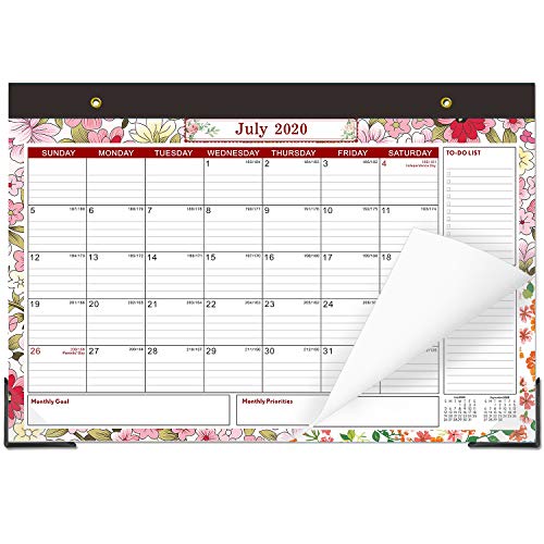 Academic Year Desk Calendar 2020-2021,17' x 12'