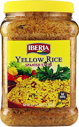 Iberia Yellow Rice Spanish Style, 54 Ounce/3.4 Pounds