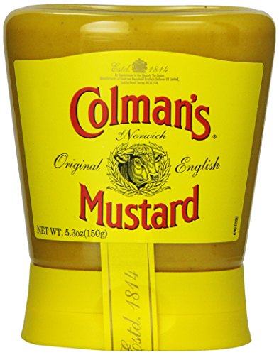 Colman's Squeezy Mustard, 5.3-Oz., Pack of 6
