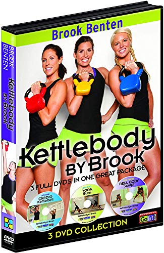 GoFit Brook Benton Kettlebody by Brook Workout DVD Set- 3 Disk Series