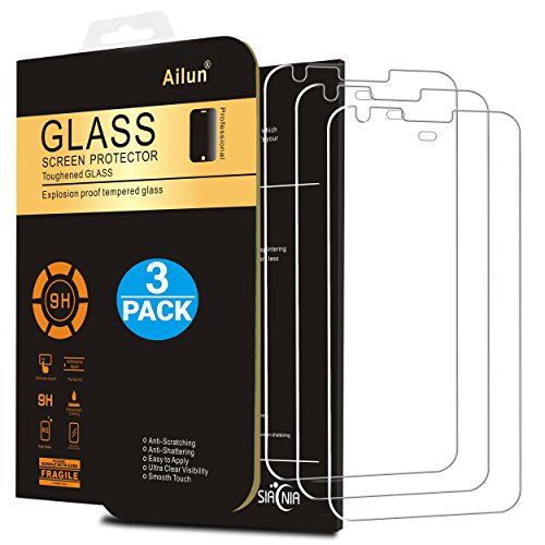 Ailun Screen Protector for Google Pixel XL 5.5Inch 3Pack Tempered Glass 9H Hardness Ultra Clear Anti-Scratch Case Friendly Siania Retail Package