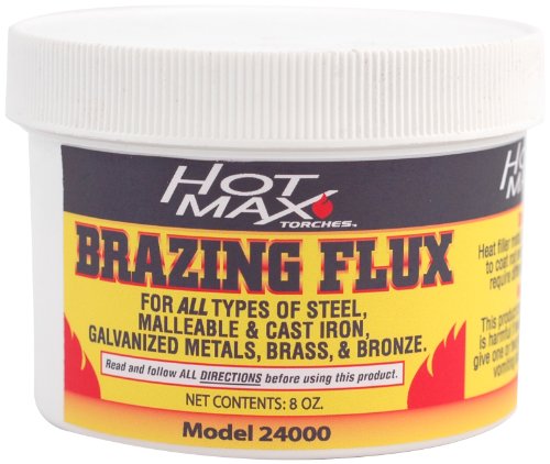 Hot Max 24000 Brazing Flux Powder, 8-Ounce
