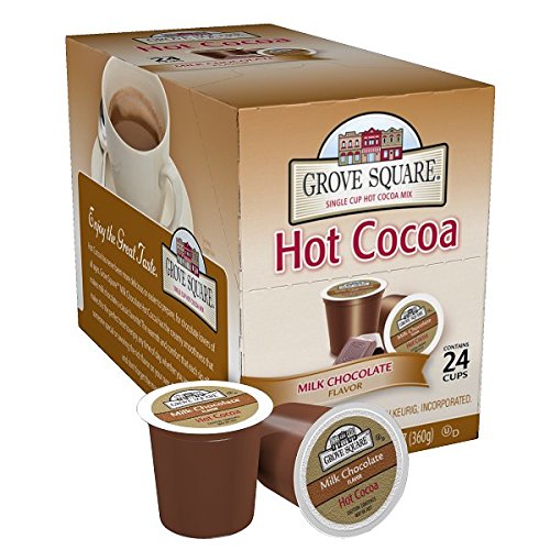 Grove Square Hot Cocoa, Milk Chocolate, 0.52 Ounce (Pack of 24)
