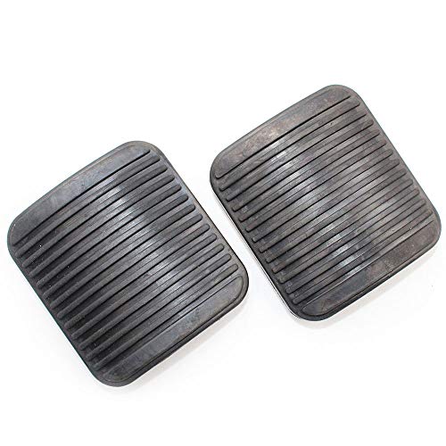 Hotwin 2pcs Brake And Clutch Pedal Pad Kit 52002750 Compatible with Jeep Wrangler YJ TJ Cherokee XJ 16753.03