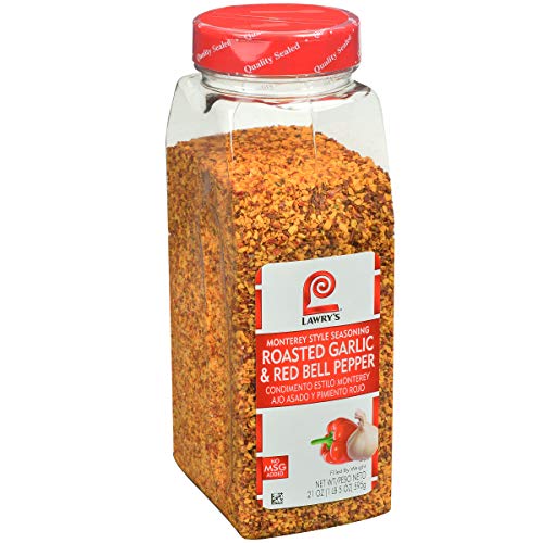 Lawry's Roasted Garlic and Red Bell Pepper Monterey Style Seasoning, 21 oz