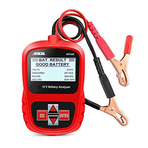 ANCEL BST200 Car Battery Load Tester 12V 100-1100 CCA Automotive Bad Cell Test Tool Digital Analyzer