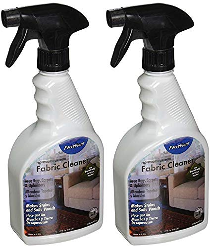ForceField - Fabric Cleaner - Remove, Protect, and Deep Clean - 22oz (2 Pack)