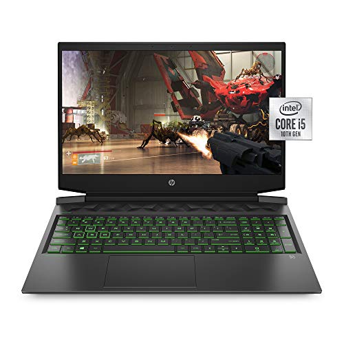 HP Pavilion Gaming 16 Laptop PC, NVIDIA GeForce GTX 1650 Ti, Intel Core i5-10300H, 8GB DDR4 RAM, 512GB PCIe NVMe SSD, 16.1' Full HD, Windows 10 Home, Backlit Keyboard (16-a0020nr, 2020 Model)