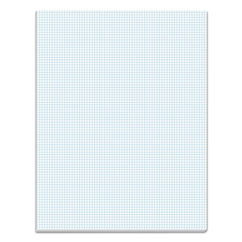 TOPS Quadrille Pad, Gum-Top, 8-1/2 x 11 Inches, Quad Rule , White Paper, 50 Sheets per Pad (33081)
