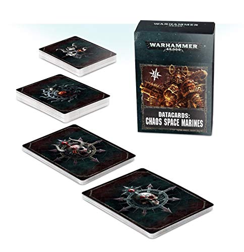 Games Workshop Warhammer 40,000: Datacards: Chaos Space Marines 2