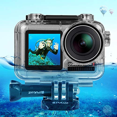 CapsA for DJI Osmo Action Waterproof Protective Housing Case Camera Accessories 40m Underwater Diving Shell Waterproof Case (B)