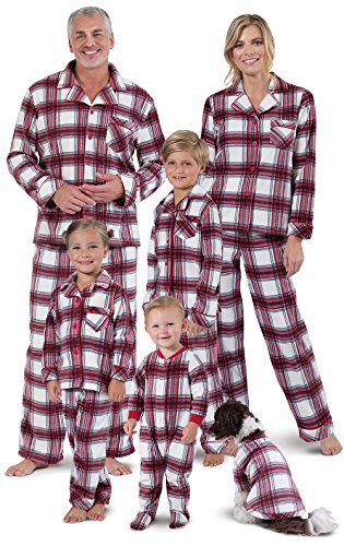Pajamagram Christmas Pajamas For Family - Family Pajamas Matching Sets, Red, MD