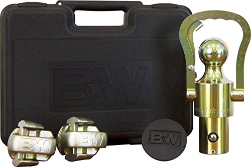 TruckProUSA B&W GNXA2061 OEM Puck System Gooseneck Ball & Safety Chain Kit for GM, Ford, Nissan