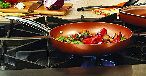 Copper Chef 12' Round Pan with Lid