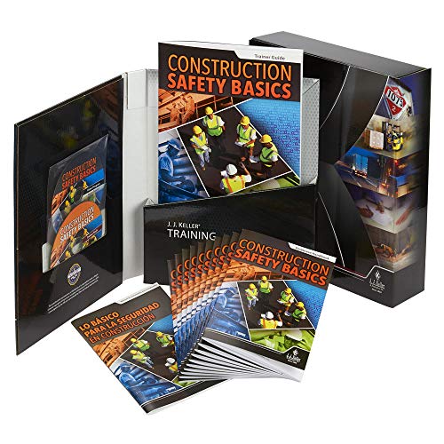 Construction Safety Basics English & Spanish Training DVD Video - J. J. Keller - High-Level Overview of Many Safety topics: Slips, Trips, Falls, PPE, Electrical Safety, Loto, HAZWOPER & More