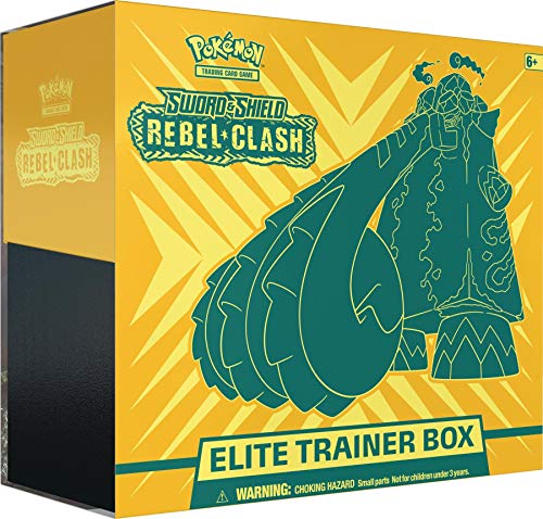 Pokémon TCG: Sword & Shield-Rebel Clash Elite Trainer Box | 8 Booster Packs | Genuine Cards