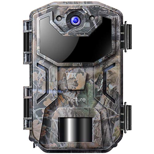 Victure Trail Game Camera 20MP 1080P Full HD with Night Vision Motion Activated Waterproof IP66 Wildlife Trap Camera No Glow Infrared with for Hunting and Wildlife Watching