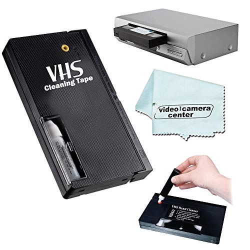 VHS Video Wet Head Cleaner Tape + 1 VCC113 Microfiber