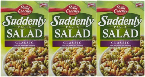 Betty Crocker Suddenly Salad, Classic Pasta, 7.75 oz, 3 pk