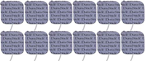Dura-Stick Plus TM82480 2' x 2' Electrodes, 12 Electrodes Foam Pads (Pack of 12)
