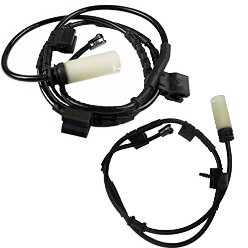 Bapmic Front 34356792572 + 34356792573 Rear Brake Pad Wear Indicator Sensors for Mini Cooper R55 R56 2010-2014