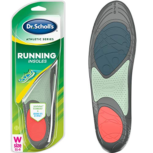 Dr. Scholl’s Running Insoles // Reduce Shock and Prevent Common Running Injuries: Runner's Knee, Plantar Fasciitis and Shin Splints (For Women's 5.5-9, also Available for Men's 7.5-10 & Men's 10.5-14)