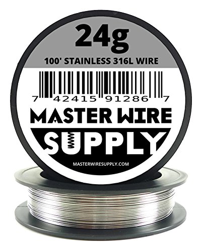 Stainless Steel 316L - 100' - 24 Gauge Wire