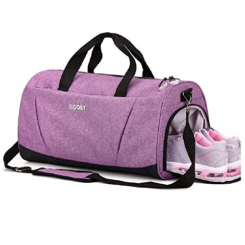 Sports Gym Bag with Shoes Compartment wet pocket for Women & men
