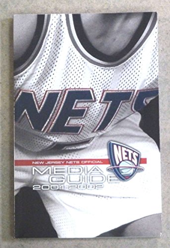 NEW JERSEY NETS NBA BASKETBALL MEDIA GUIDE - 2001 2002 - NEAR MINT