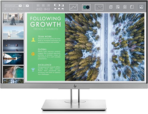 HP EliteDisplay E243 | 24' Monitor | HD IPS Screen | Silver | 1FH47A8