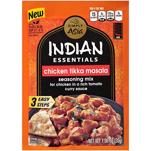 Indian Essentials Chicken Tikka Masala Seasoning Mix, 1.06 oz (Pack of 12)