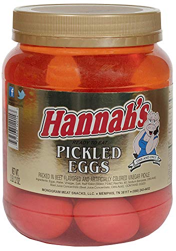 Hannah's Pickled Eggs 1/2 Gallon Jar