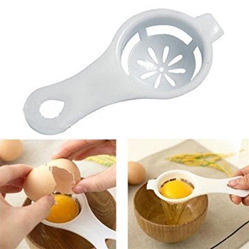 Amazin Product 3-Pack Tool Yolk White Separator-Egg Divider Strainer Screen Filter-Chef Kitchen Gadgets-Dishwasher