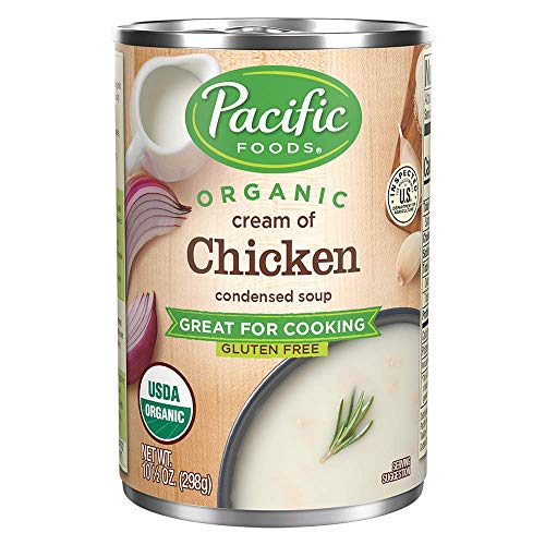 Pacific Foods Organic Cream of Chicken Condensed Soup, 10.5oz (Pack of 12)